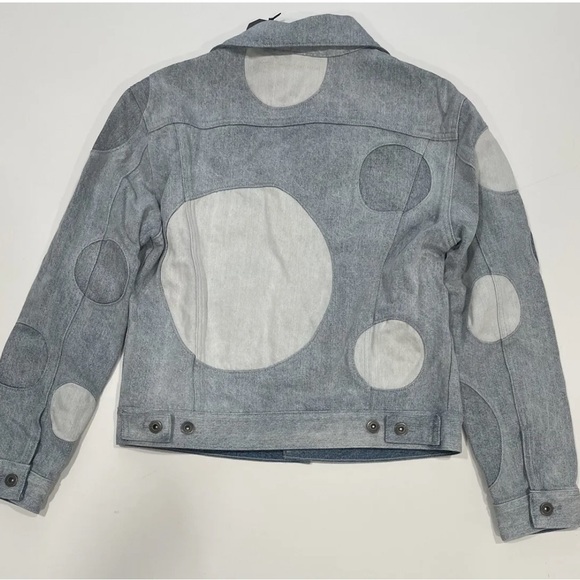 Levi’s Made And Crafted Japanese Denim Trucker Jacket Sunspot Women’s XS - Picture 2 of 4